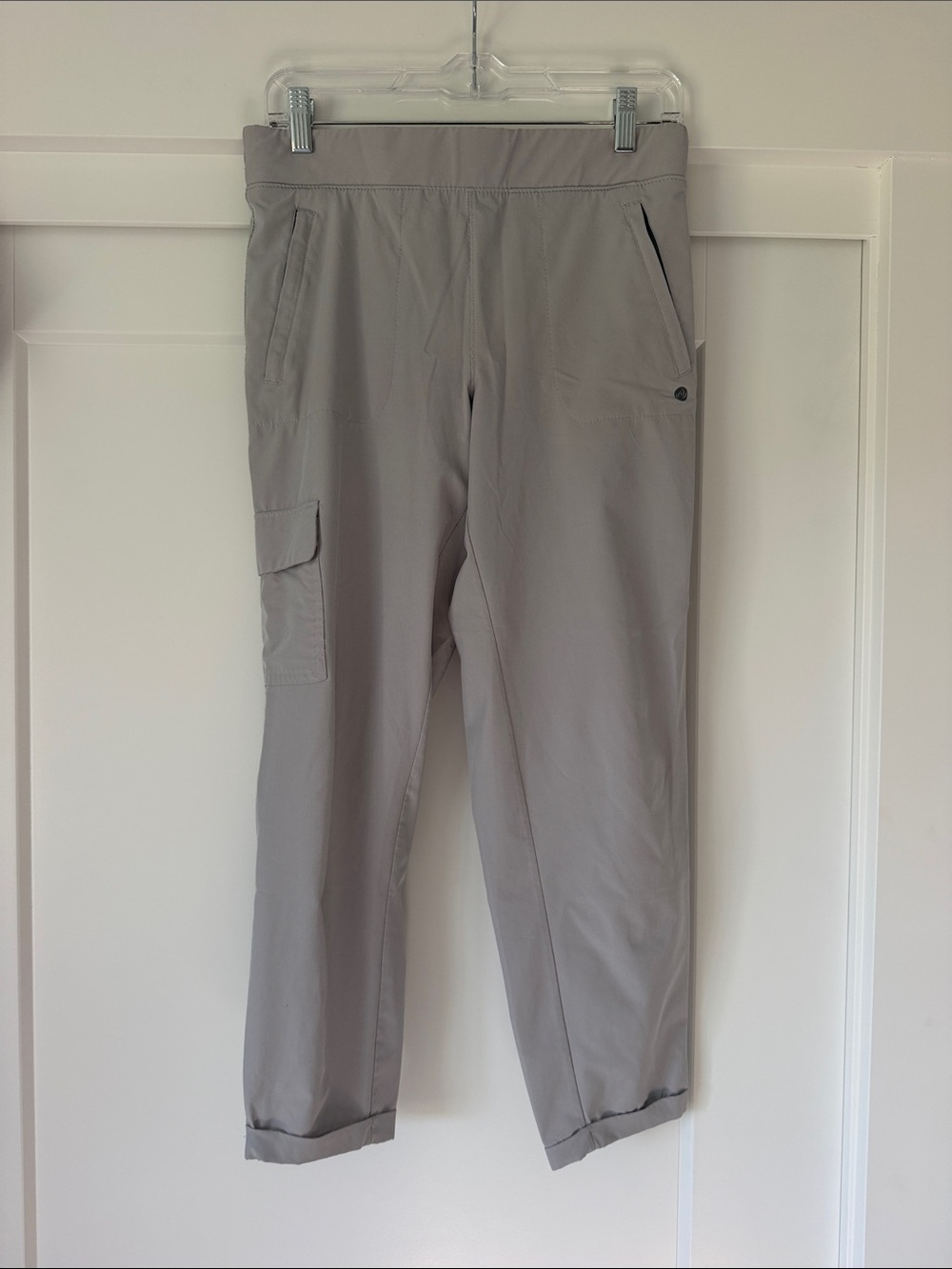 Apana Women's Track Joggers in Light Gray